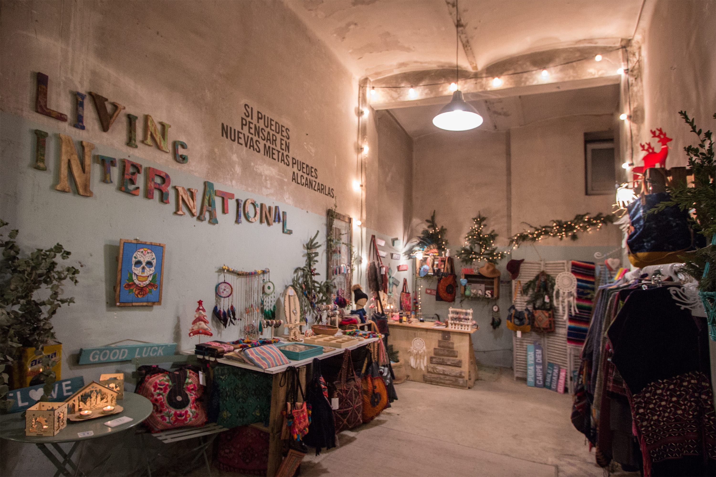 Mercadillos y pop up store navideños en Madrid.