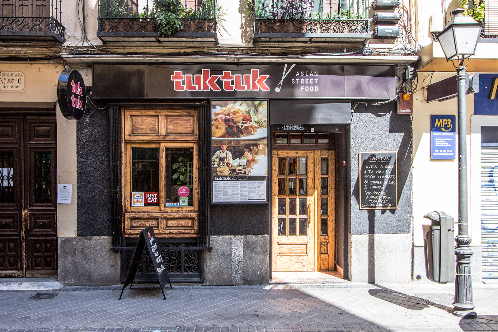 Tuk Tuk. Asian street food en Chamberí.