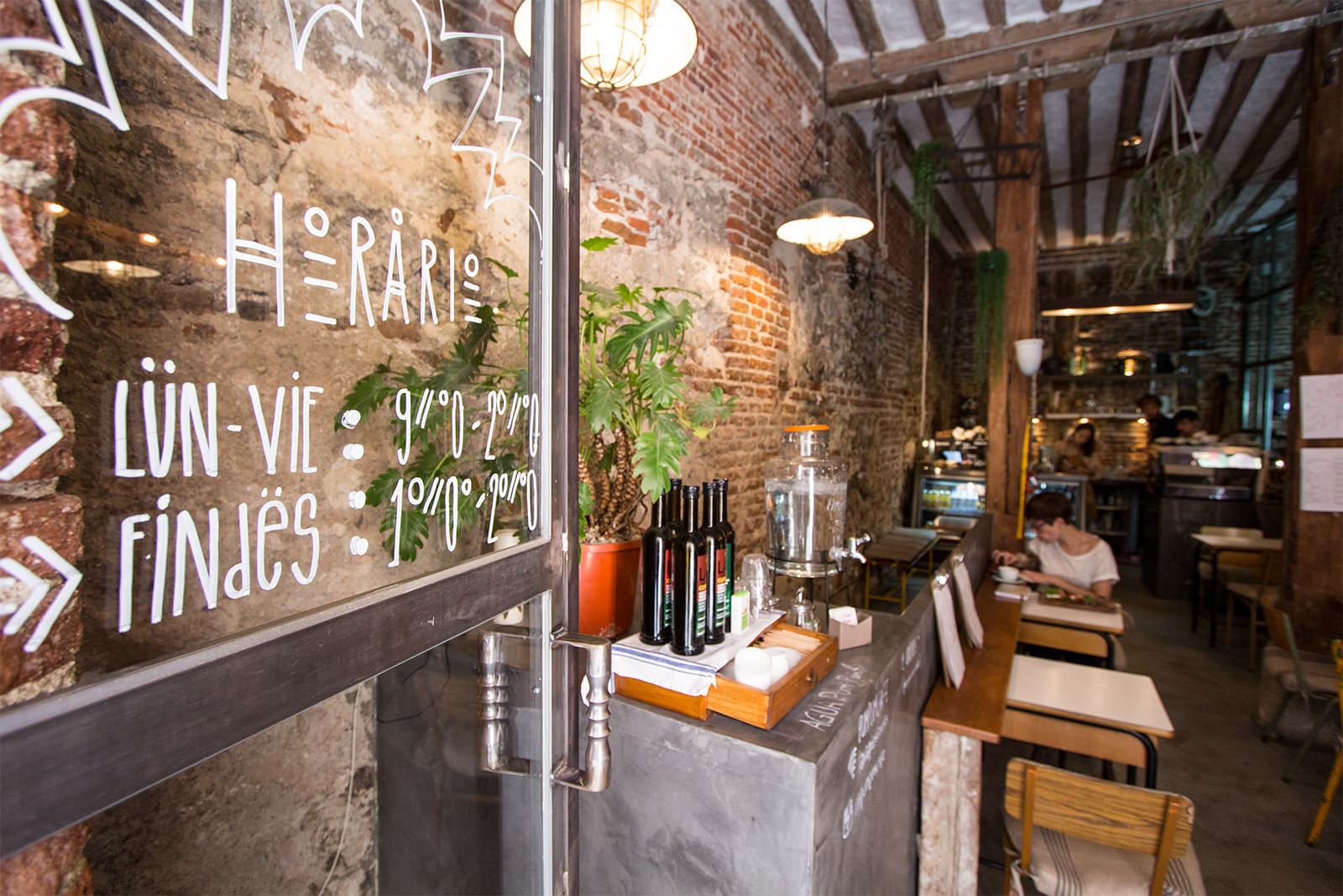 Pum Pum Café. Cafetería ecológica con brunch en Lavapiés.