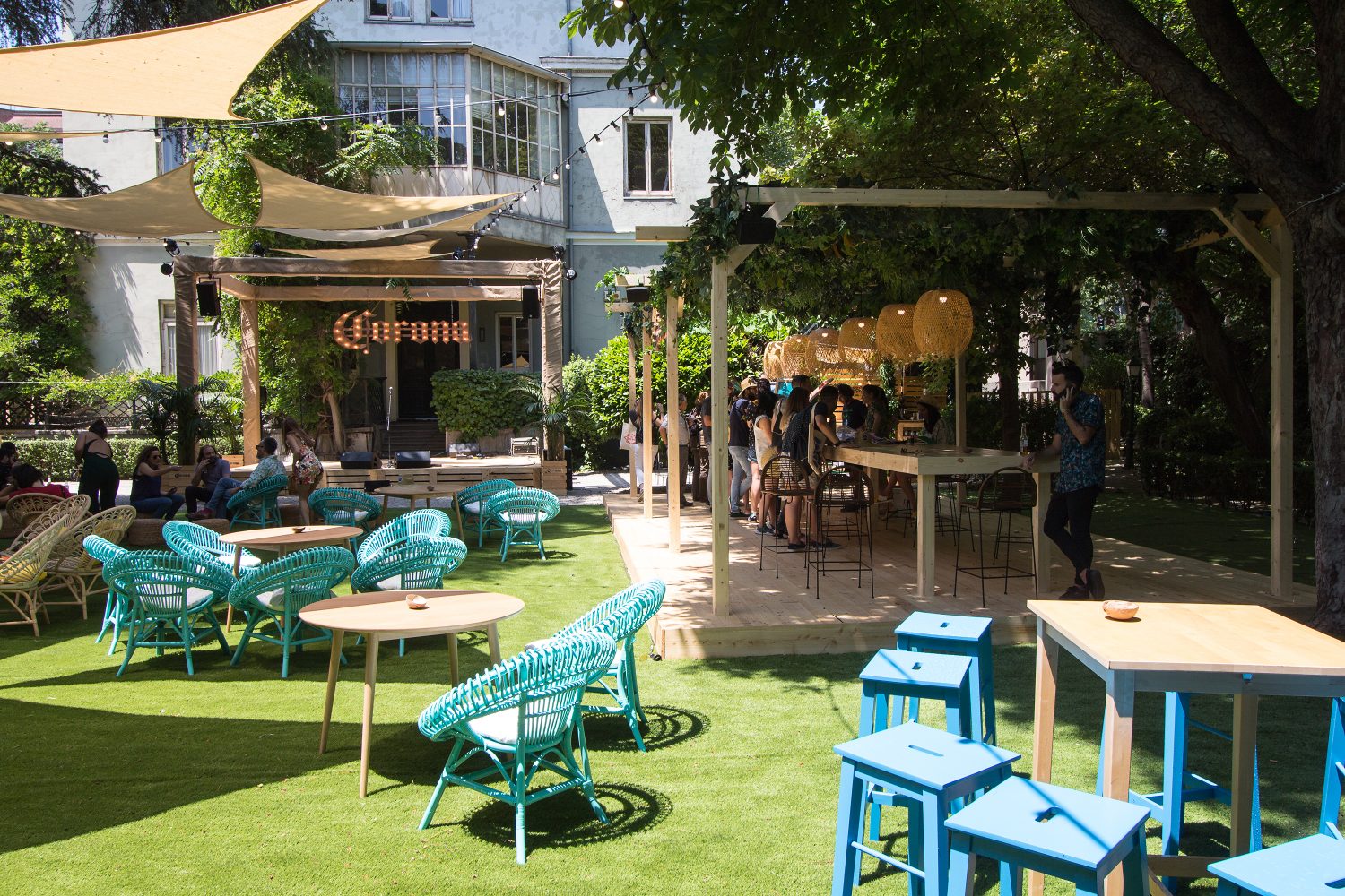 Casa Corona 2017. El jardín secreto del verano en Madrid.