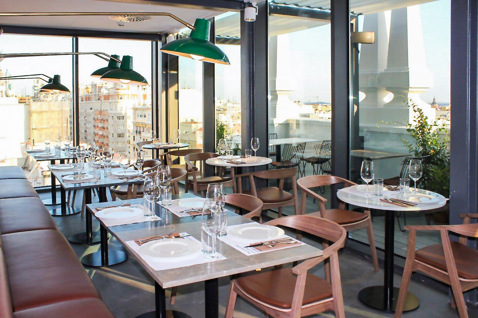 Los restaurantes con vistas en Madrid