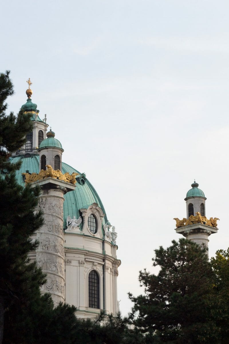 San Carlos Borromeo en Viena. Foto de Madrid Cool Blog.